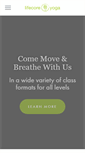 Mobile Screenshot of lifecoreyoga.com